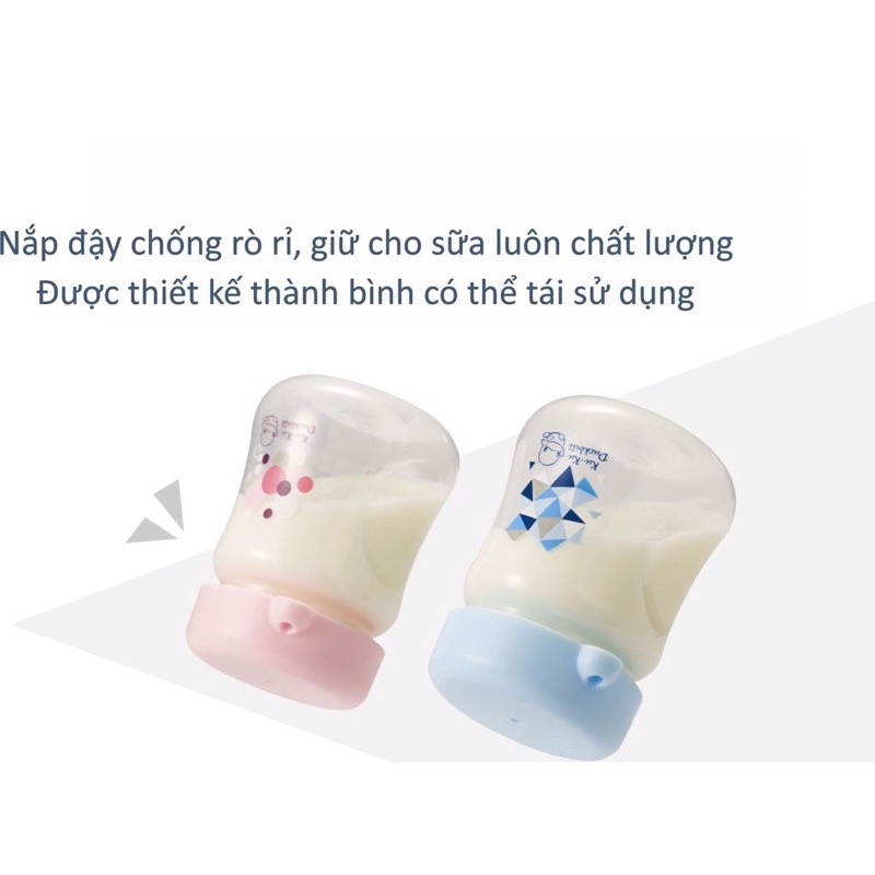 Bộ 3 bình trữ sữa KUKU KU5933 - 140ml