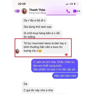 Kem thảo dược Tamy