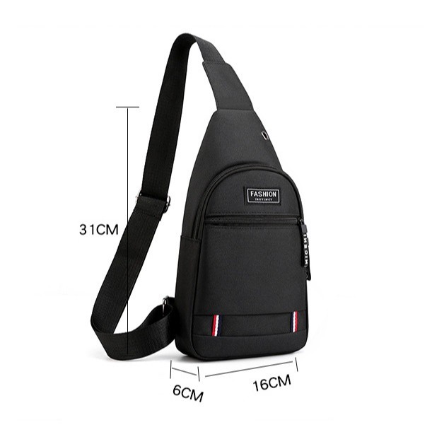 Túi đeo chéo nam vải Canvas bền đẹp phong cách Hàn Quốc TC118 | BigBuy360 - bigbuy360.vn