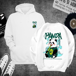 Áo hoodie sweater nỉ in hình gấu trúc panda unisex form rộng freeship toàn quốc M379