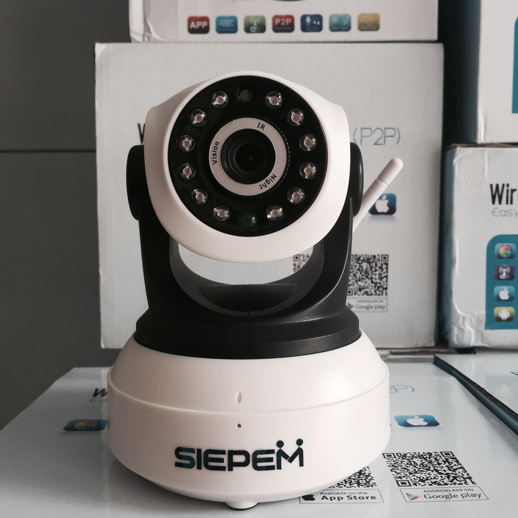 Camera IP Siepem 6203 Pro hỗ trợ chuyển động theo người