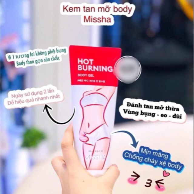Kem tan mỡ Missha Hàn Quốc ..