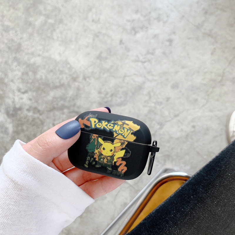 EDIFIER Vỏ Bảo Vệ Hộp Đựng Tai Nghe Airpods 1 Hình Pikachu Đáng Yêu