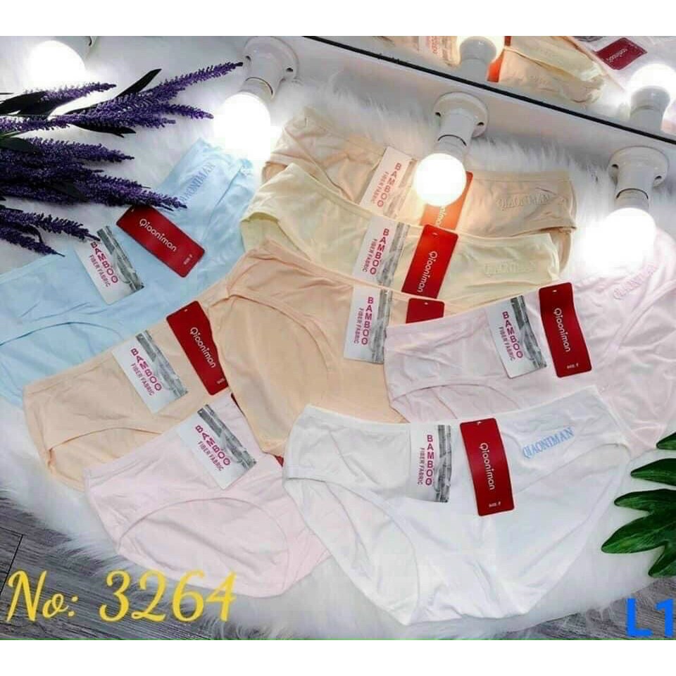 Combo 10 Quần Lót Cotton Nữ Form To Hàng Đẹp Từ 45>65Kg