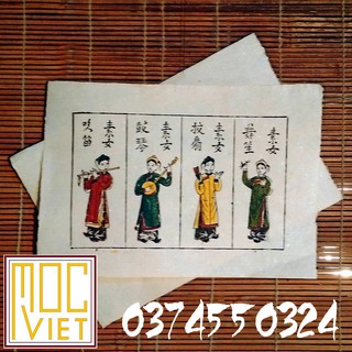 Tranh đông hồ Tố nữ