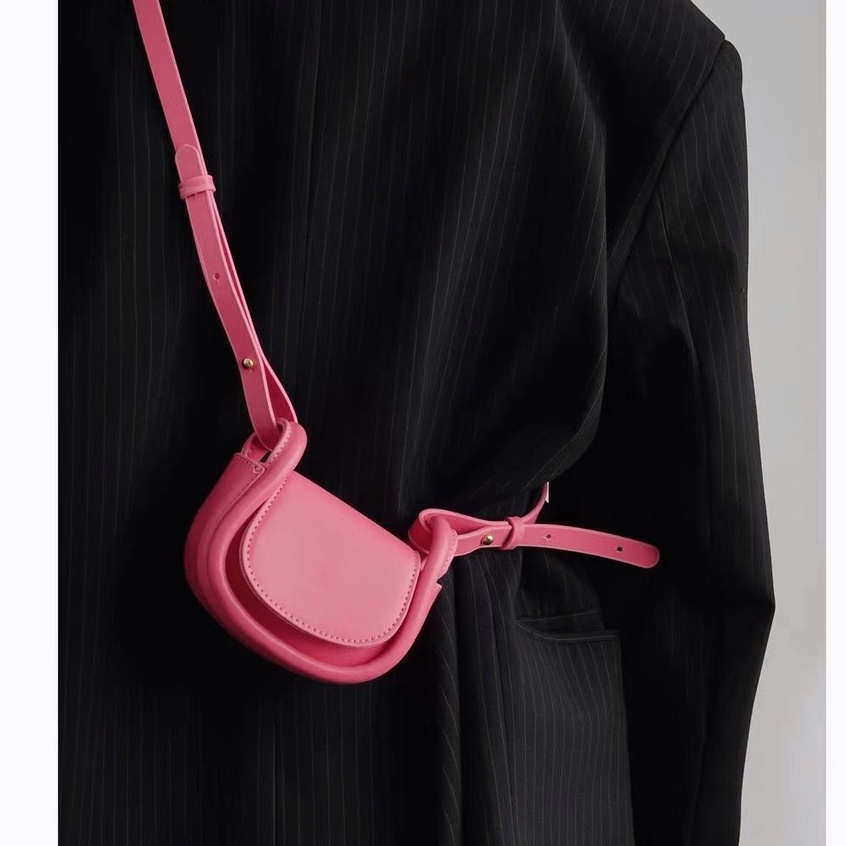 Túi xách đeo dây xích đựng son mini thời trang túi xách nữ đẹp hồng