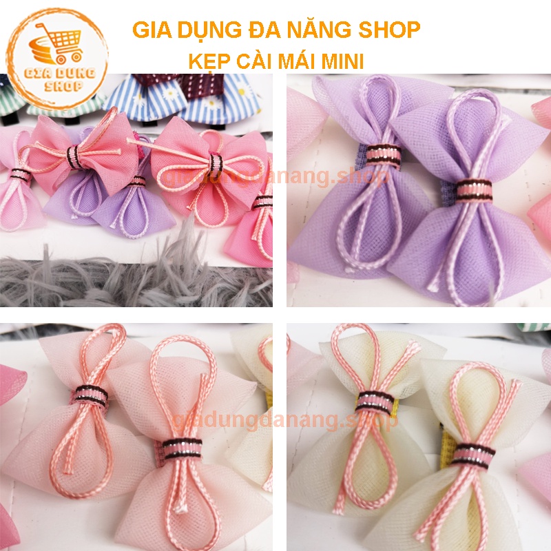 Kẹp tóc mái xinh xắn siêu dễ thương cho bé gái