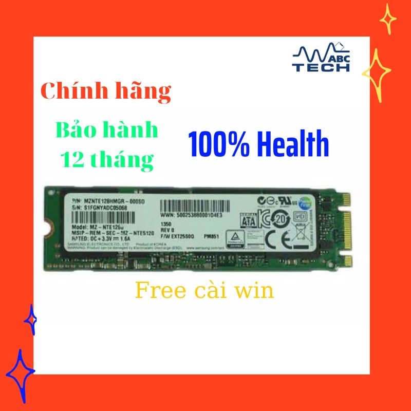 ổ cứng Samsung SSD M2 Sata m2 2280 128GB