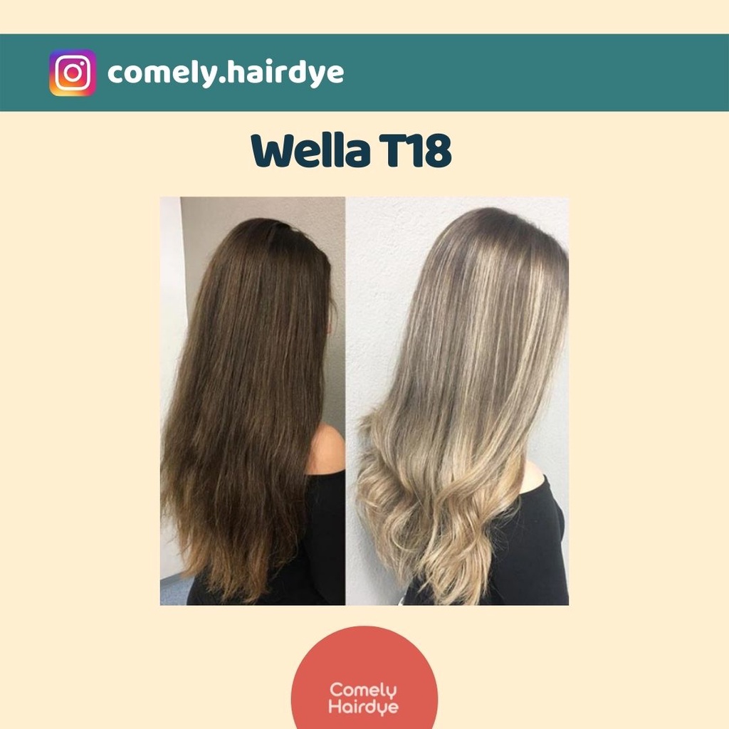Khử vàng Toner Wella  T18