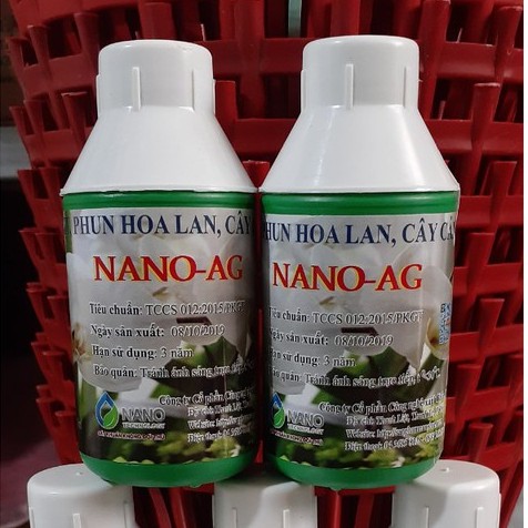 1 lọ Nano bạc Ag phòng trừ nấm bệnh