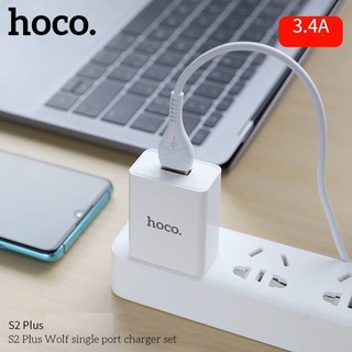 Bộ Sạc Nhanh Hoco S2 Plus TypeC 3.4A Chính Hãng