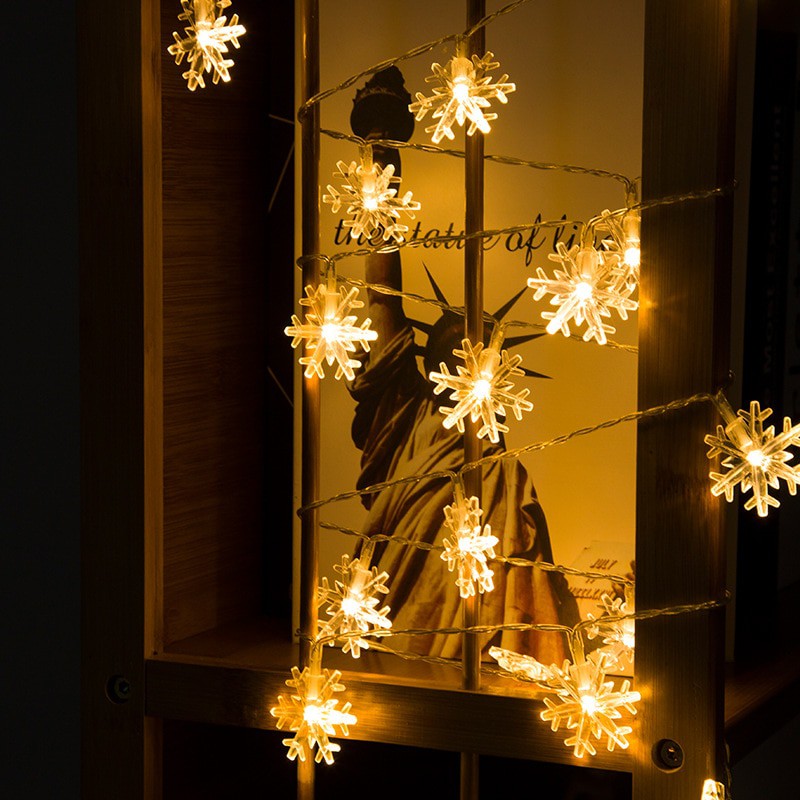 Dây đèn LED nhấp nháy trang trí Noel, Tết