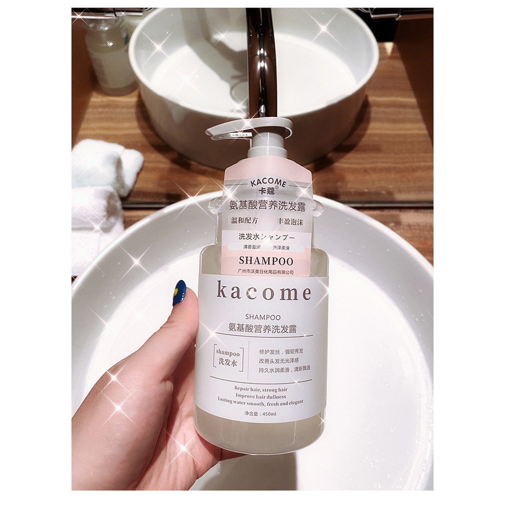 Bộ dầu gội xả sữa tắm Kacome xuất nhật thơm lâu 450ml