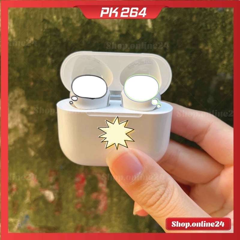 Tai Nghe Không Dây Bluetooth TWS A3 - Vi Trình 4B Mới Nhất - Âm Thanh Vòm - Kháng Nước IPX4 - Cảm Biến -Định Vị Đổi Tên