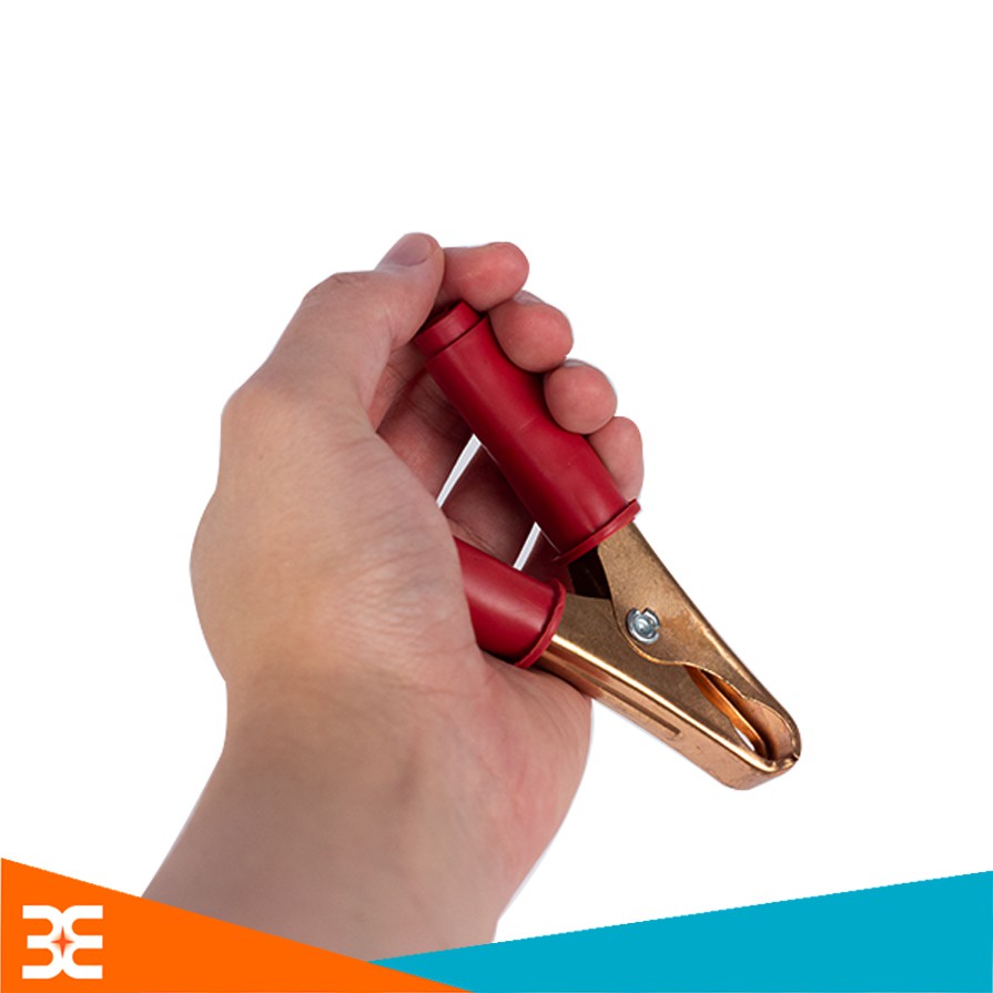 Kẹp Bình Ắc Quy To 8cm ( 1 Đỏ - 1 Đen )