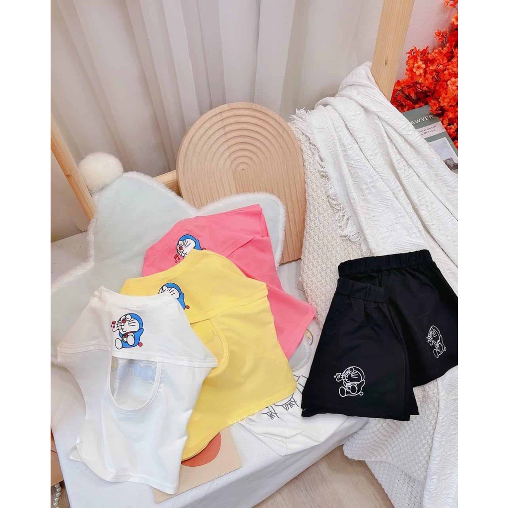 [HOT] BỘ DORAEMON KIỂU DÁNG SIÊU ĐÁNG YÊU CHẤT COTTON MỀM MÁT PHONG CÁCH HÀN QUỐC CHO BÉ YÊU 7-20KG. XƯỞNG MAY BIBO