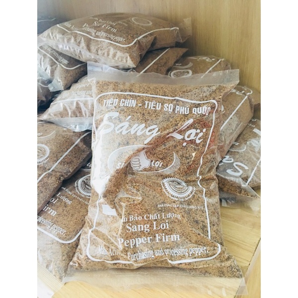 Bịch 500gr muối tiêu chanh Đặc sản Sáng Lợi Phú Quốc thơm ngon