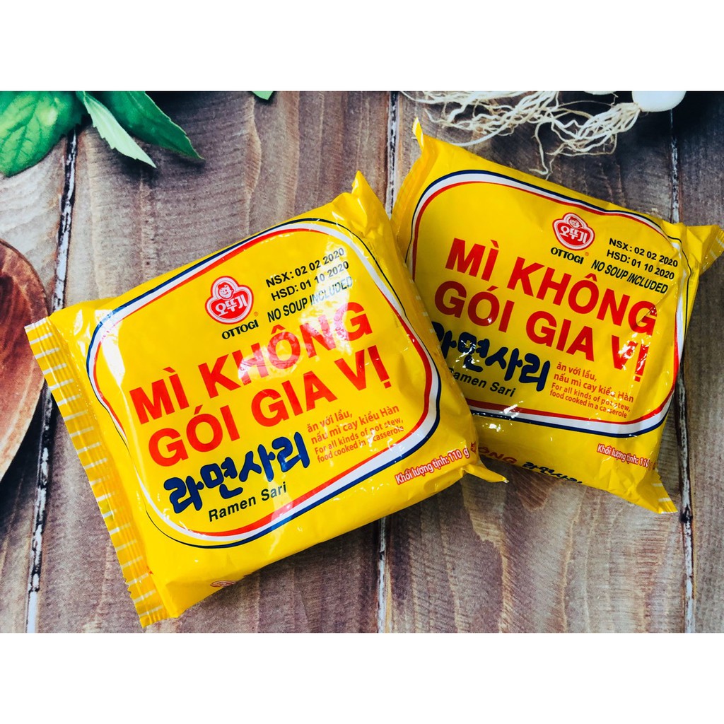 MÌ KHÔNG GÓI GIA VỊ Ottogi 110g