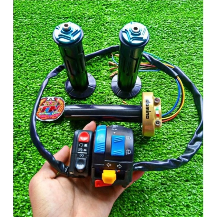 Cùm công tắc Fz+Domino bao tay Daytona V2