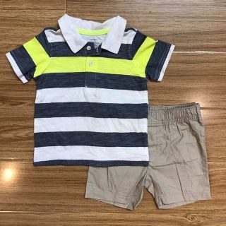 Áo thun có cổ Carter bé trai 6m-5T