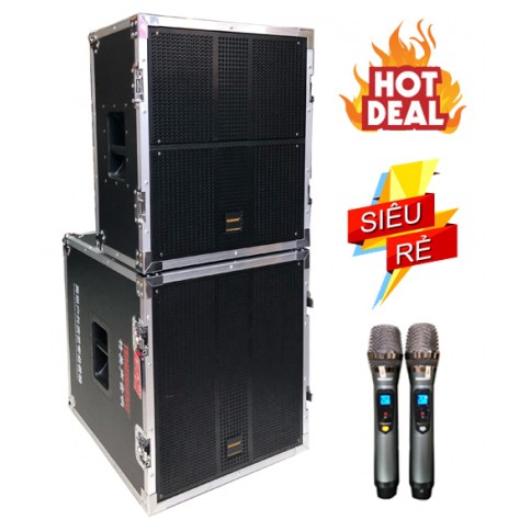 LOA KÉO SÂN KHẤU TEMEISHENG GD 18-04 - CÔNG SUẤT KHỦNG 1200W