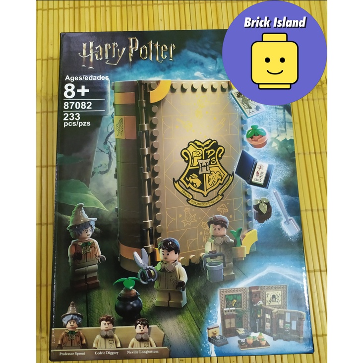 Đồ Chơi Lắp Ráp Mô hình Harry Potter Book sách - Brick Island