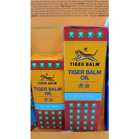 Dầu cù là Tiger Balm chính hãng