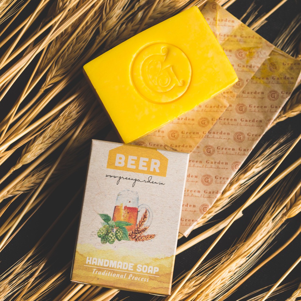 Xà phòng handmade Beer Green Garden