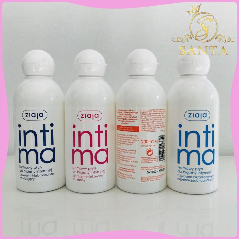 [CHÍNH HÃNG] Dung dịch vệ sinh Ziaja Intima 200ml