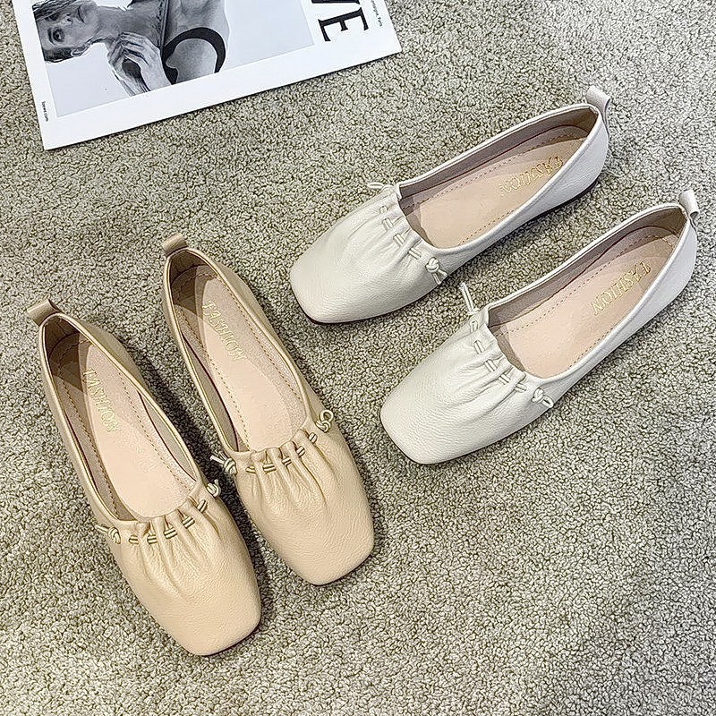 Giày Búp Bê Mũi Vuông Thời Trang Cho Nữ Size 35-43 | BigBuy360 - bigbuy360.vn