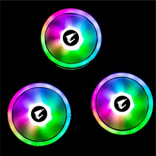 Bộ 3 quạt AORUS PRO led RGB đồng bộ Main RGB Fusion, Mystic Light, Aura Sync,...