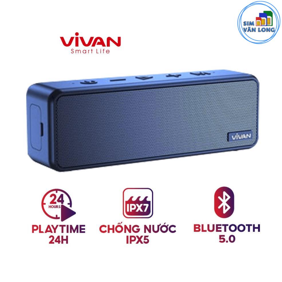 Loa Bluetooth 5.0 VIVAN VS20 Chống Nước IPX7 20W 3600mAh Playtime 24H _1