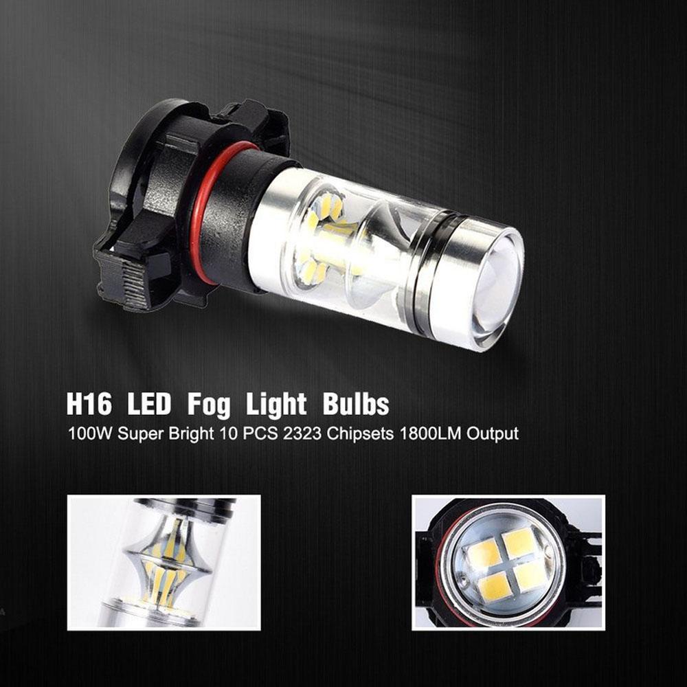 Bóng Đèn LED DRL Siêu Sáng Chuyên Dụng Cho Xe Hơi H16 5202