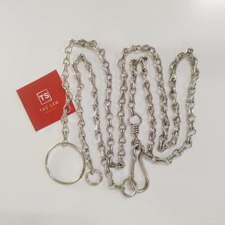 Xích chó inox có vòng cổ xích thú cưng chó mèo