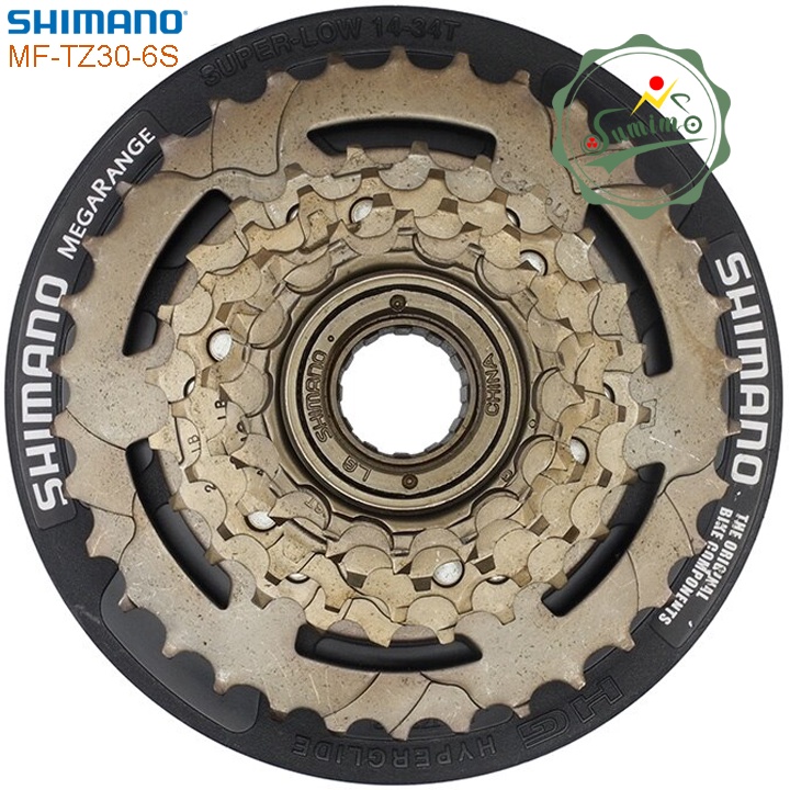 Líp văn SHIMANO MF-TZ30-CP 14/34T - Chính hãng