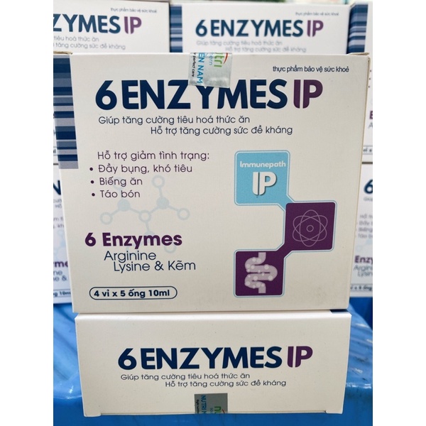 6 ENZYMES IP Giúp tiêu hoá thức ăn, tăng sức đề kháng.