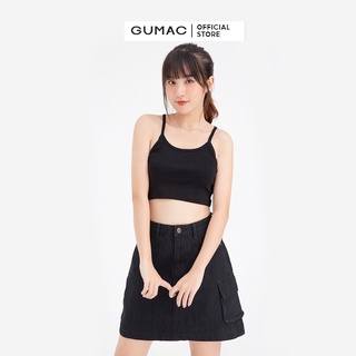 Áo croptop 2 dây GUMAC ATB636
