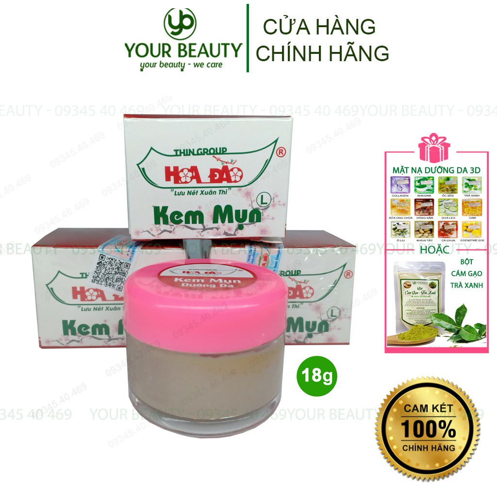 Kem Mụn Hoa Đào Size Lớn 18gr Chính Hãng Thingroup