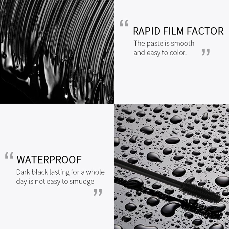 Mascara Sợi Tơ 4D Chống Thấm Nước Không Nhòe Chuốt Dài Và Cong Mi