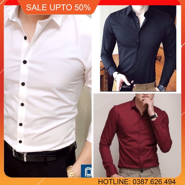Sơ mi màu nam cao cấp thời trang công sở dành cho mọi lứa tuổi.Chất liệu xịn XÒ, form chuẩn shop