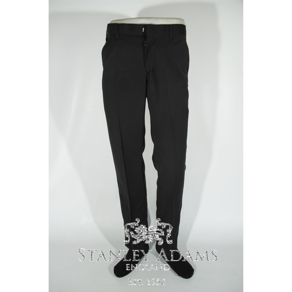 Quần Tây Đen Ôm Dáng Thời Trang Công Sở Thanh Lịch Cho Nam | 100% Quần Lót Cotton Thương Hiệu Nguyên Bản