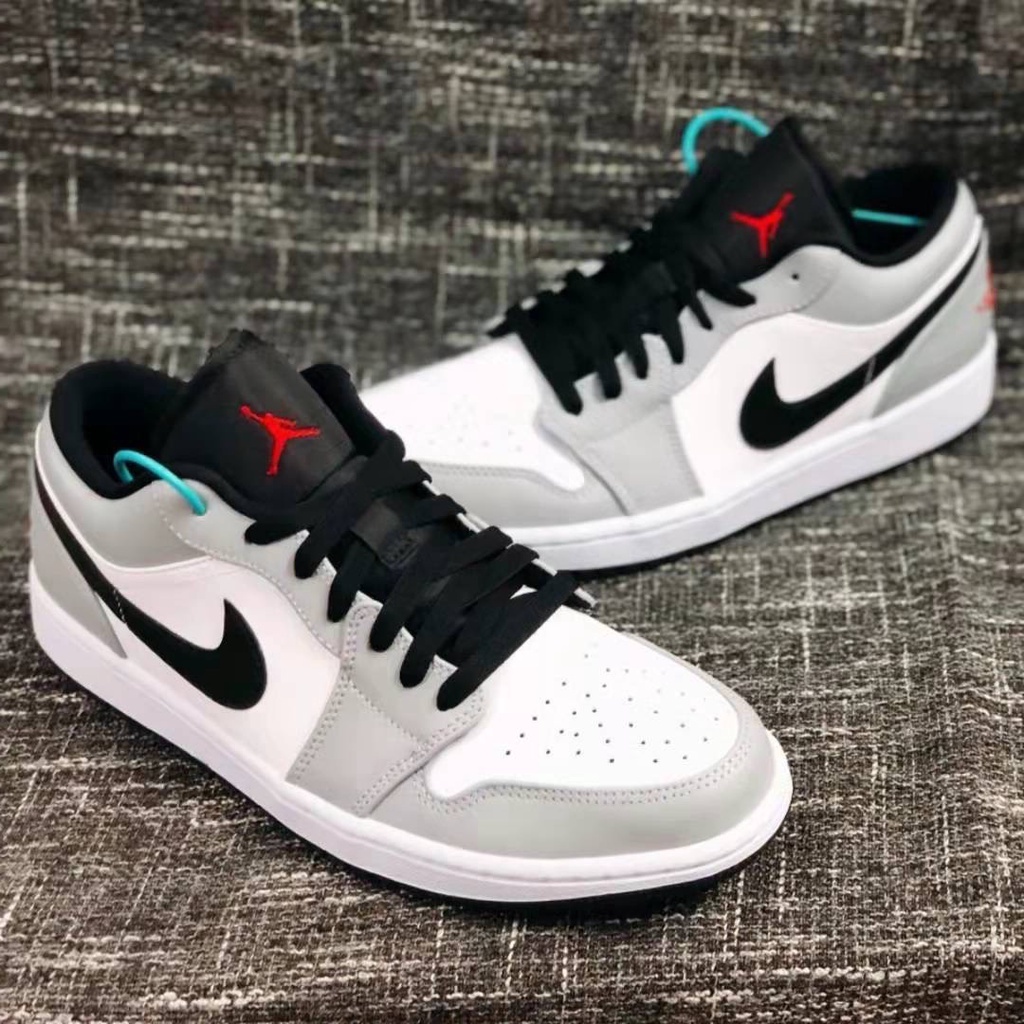 Giày JD1 low thể thao sneaker JORDAN 1 XÁM cổ thấp Hot trend nam nữ