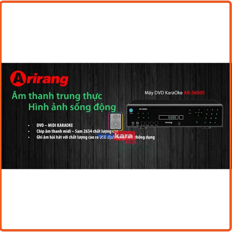 Đầu Karaoke Arirang AR-3600S Chính hãng