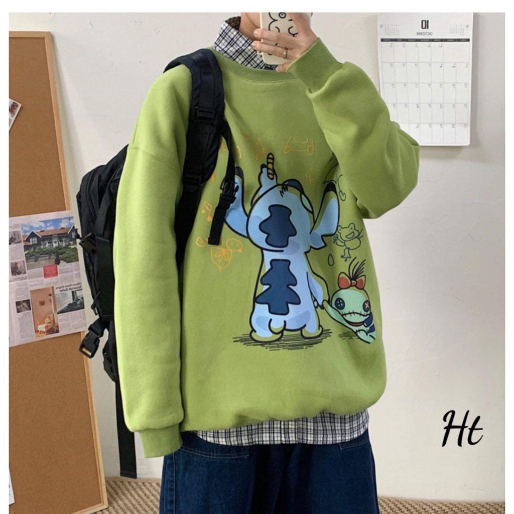 Áo thun 3d Stitch kéo bạn HTH1220