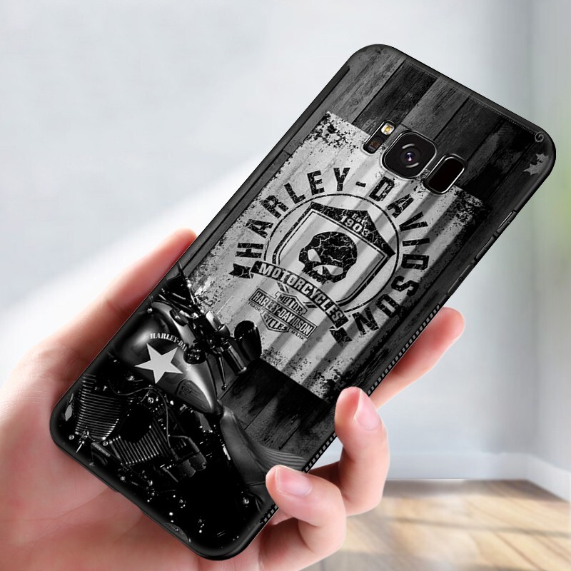 Samsung Galaxy J2 J4 J5 J6 Plus J7 J8 Prime Core Pro J4+ J6+ J730 2018 Casing Soft Case 64LU Harley davidson symbol mobile phone case