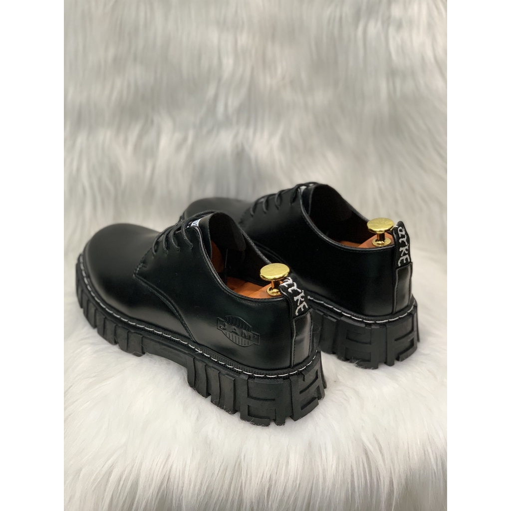 (Video) Giày Bốt dr martens JAM thấp cổ tăng chiều cao 6 cm MD01