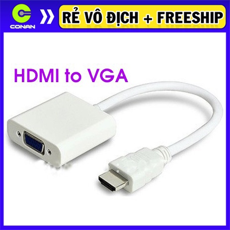 Cáp chuyển HDMI sang VGA Cable HDMI to VGA