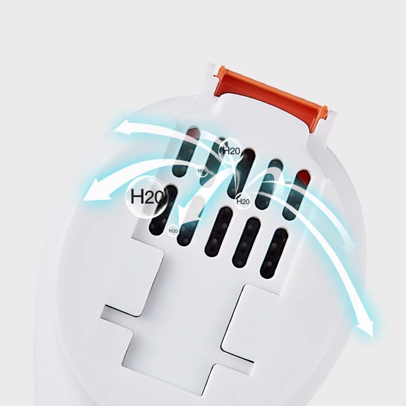 Bàn chải chà rửa bồn cầu đầu silicon có hộp đựng gắn tường tiện lợi
