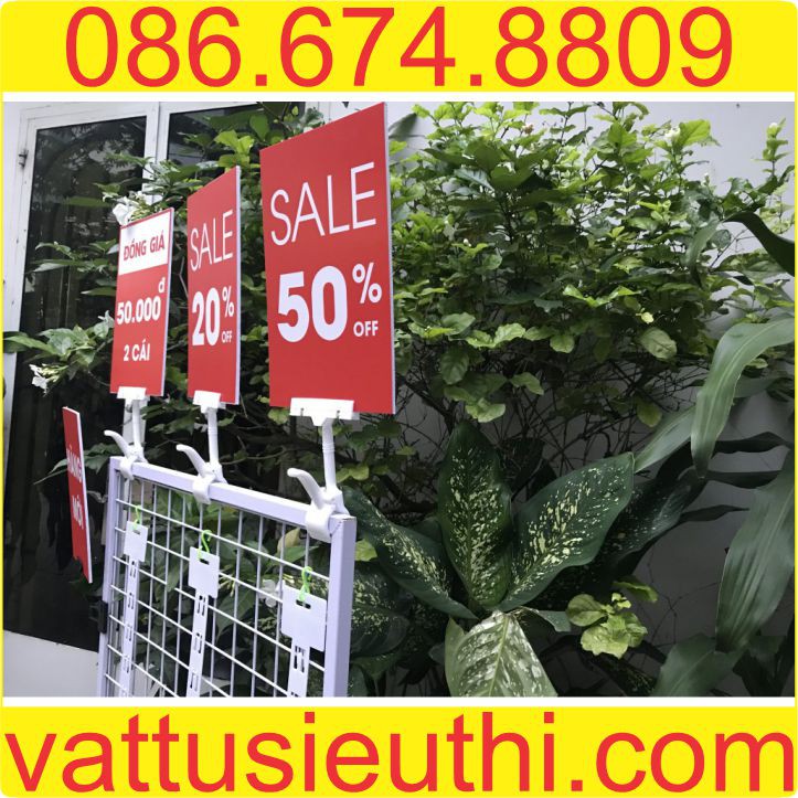 Kẹp bảng giá chất lượng, kẹp shop thời trang, kẹp sale