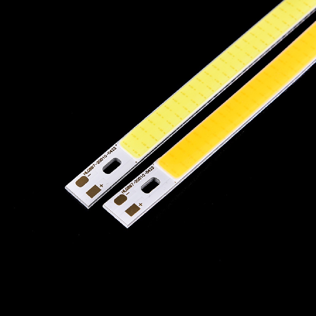1 Dải Đèn LED COB Năng Lượng Cao 10W 1000LM Ánh Sáng Trắng Ấm 20 * 1CM 12-14V